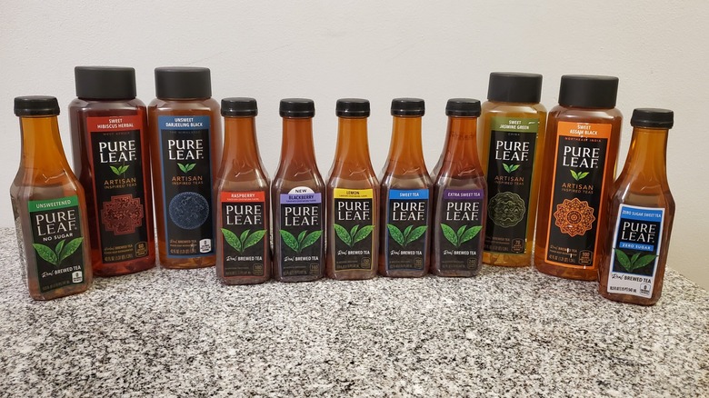 11 bottles of Pure Leaf iced tea